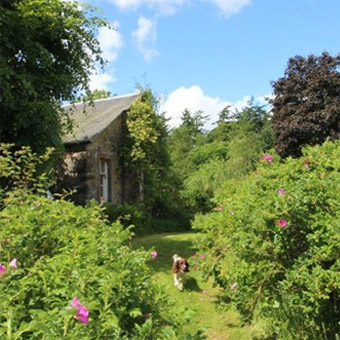 Gean Tree Cottage accommodation at Fingask Castle